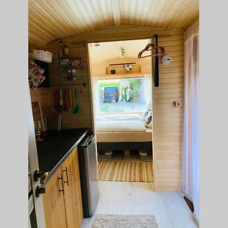 Gemuetliches Tinyhouse Mit Kamin Casa de Férias Markt Nordheim