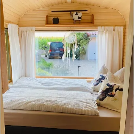 Gemuetliches Tinyhouse Mit Kamin Casa de Férias Markt Nordheim
